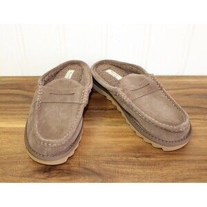 Madewell‎ Womens Suede Loafer Slippers Fuzzy Inside Size 9